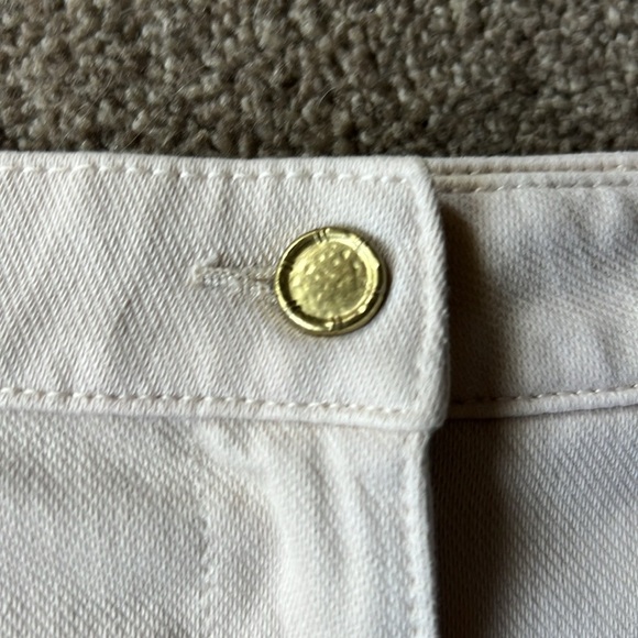 J. McLaughlin Vanilla Cream Denim Skirt - 8 - Picture 8 of 12